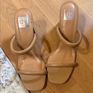 Dolce Vita Brown Heeled Sandals